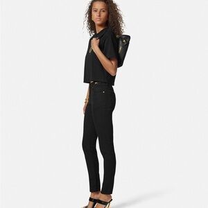 $1290 VERSACE TAG BOWLING BAG